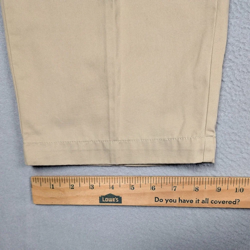 Vintage Polo Ralph Lauren Andrew Pant Mens 38x30 Khaki Pleated Chino Trouser NEW
